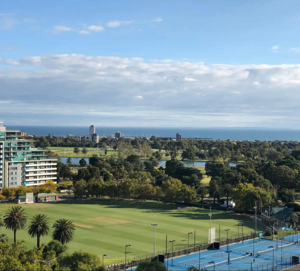 The Fawkner Apartment Bay-View Pool/Gym Free Parking Melburne Exterior foto